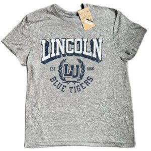 NCAA Lincoln University Men's Gray Triblend T-Shirt S